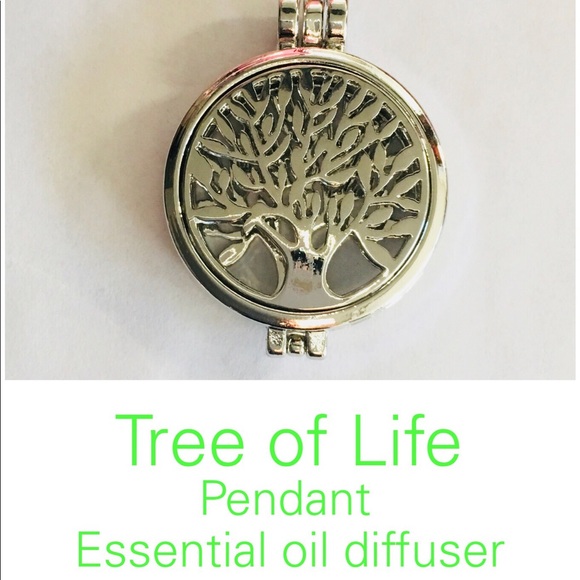 Tree of Life Pendant Essential Oil Diffuser - Picture 1 of 3